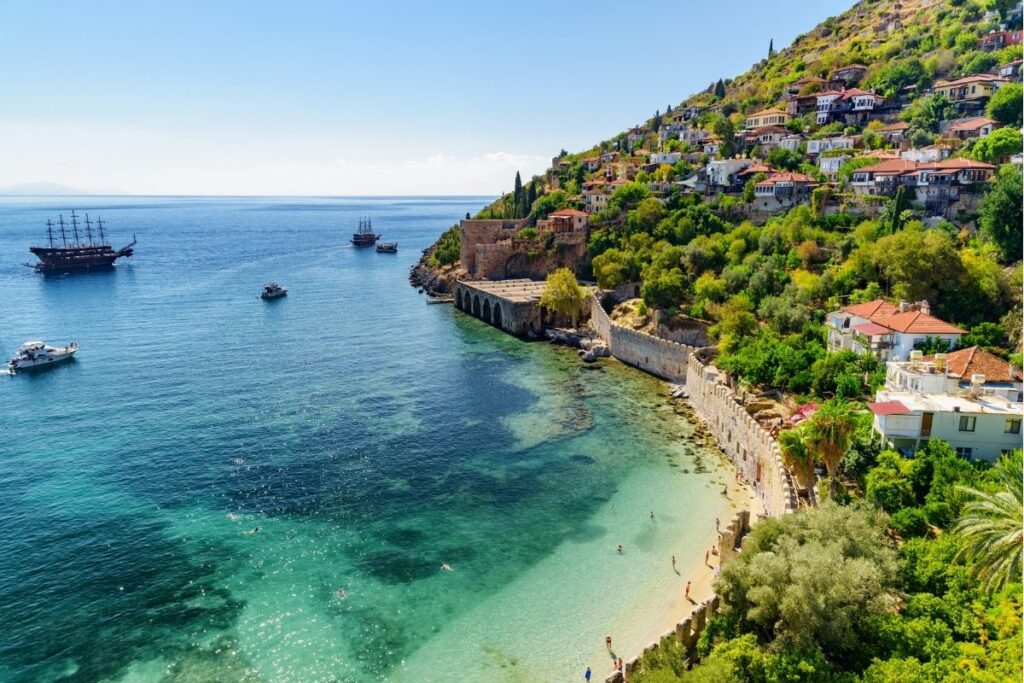 Alanya pirate boat tour3